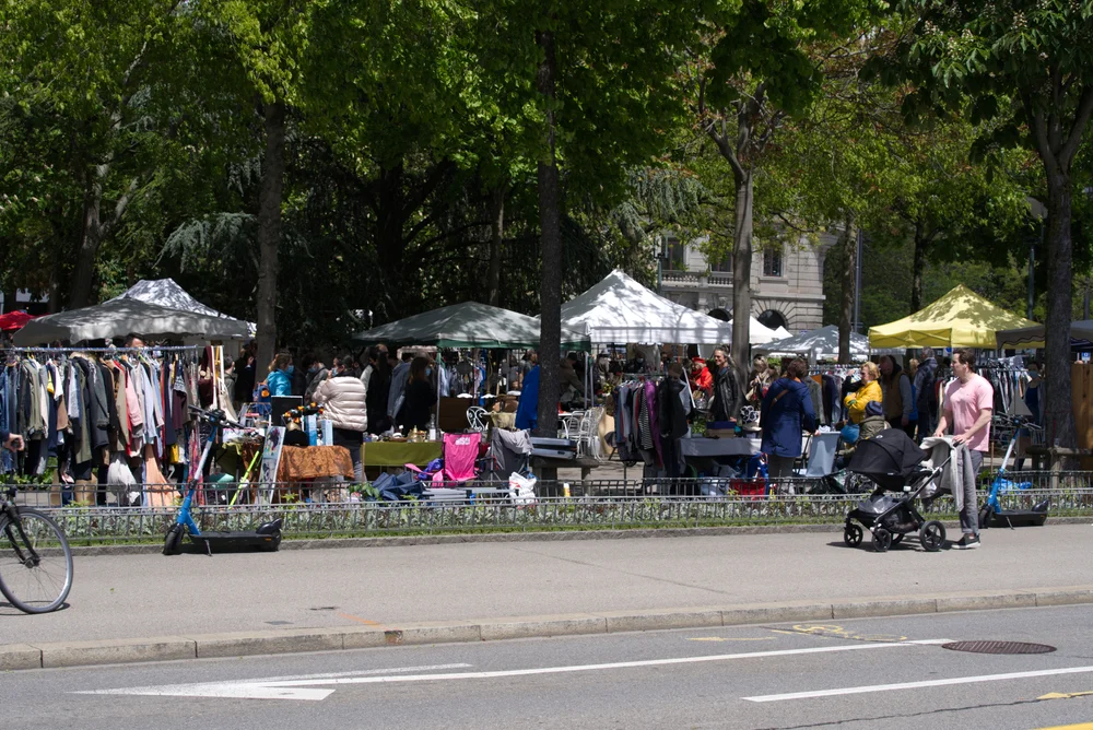 Bürkliplatz Market, Zurich