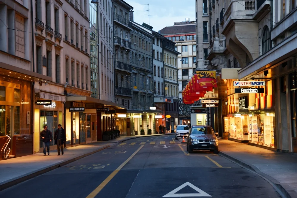 Rue du Rhône, Geneva