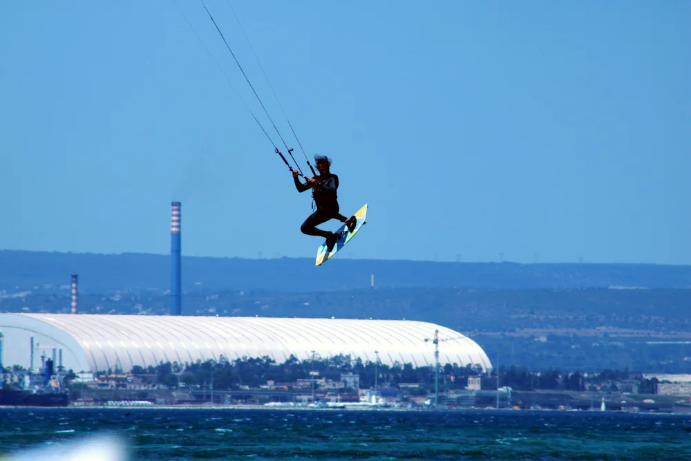 Kite Surfing in Taranto, Puglia