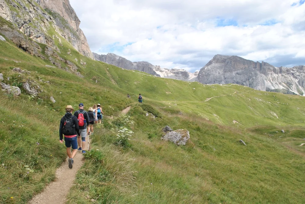 Hiking in The Dolomites, South Tyrol