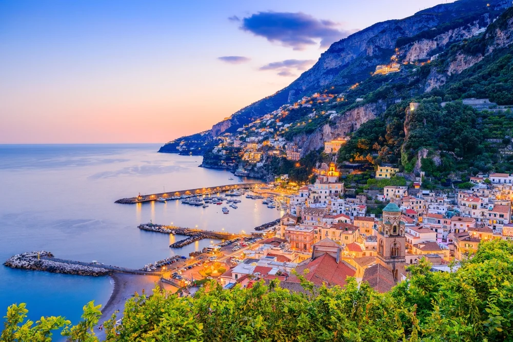 Sunset at Positano