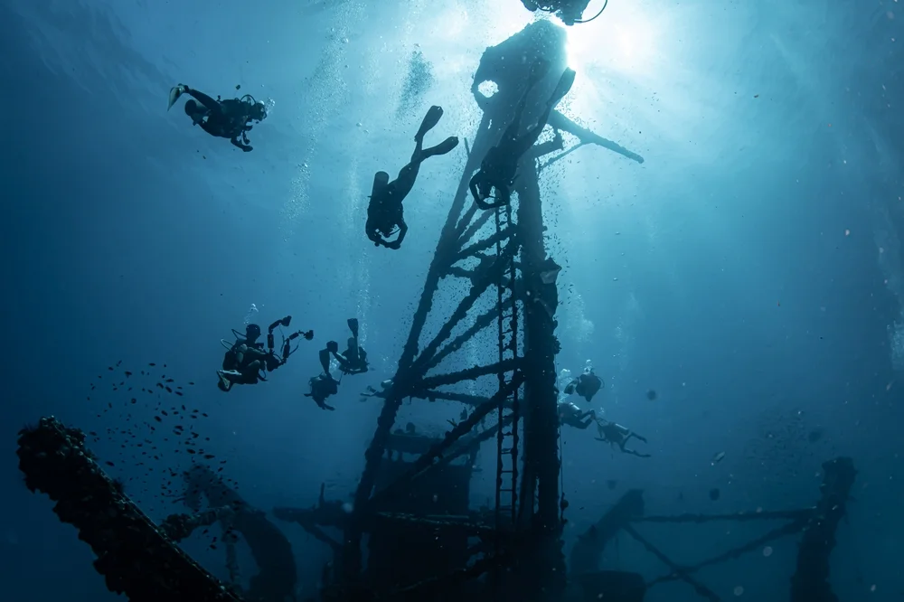 Wreck Diving at Maldives Victory Shipwreck