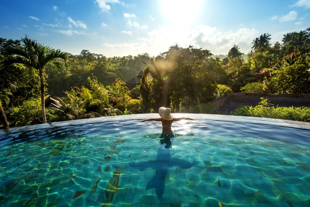 Infinity Pool at Conrad Maldives Rangali