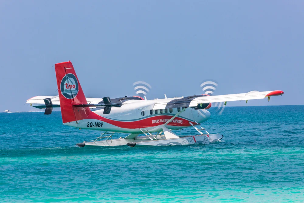 Seaplane Sightseeing Tour over Ari Atoll