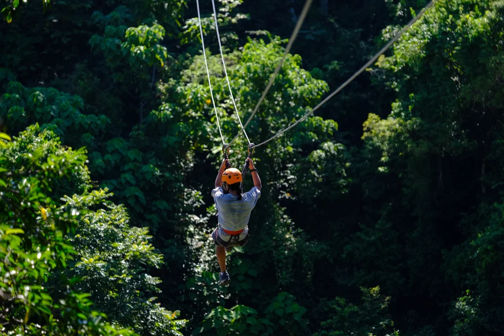  Zip Line Adventure in Mauritius