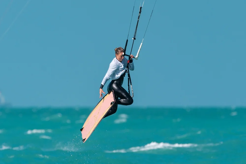 Kitesurfing
