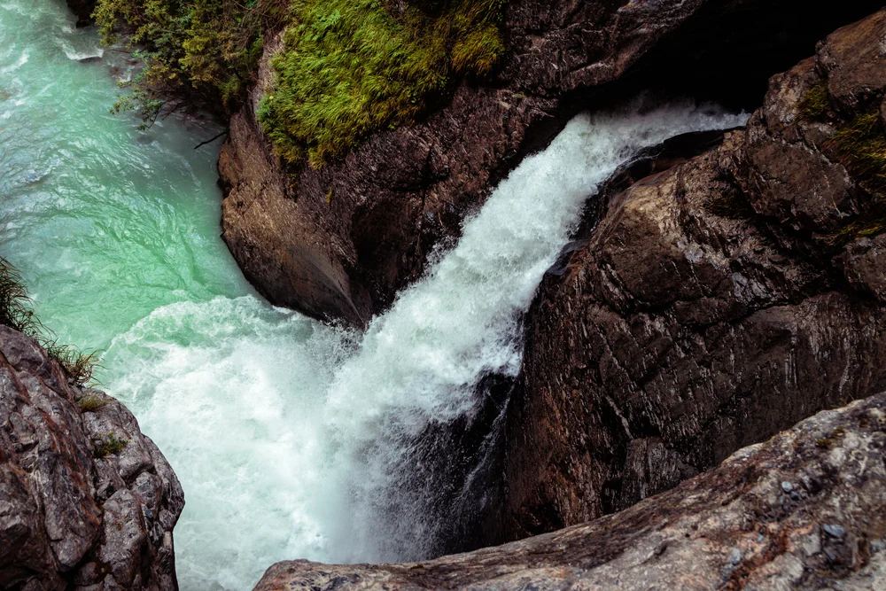 Lauterbrunnen waterfalls