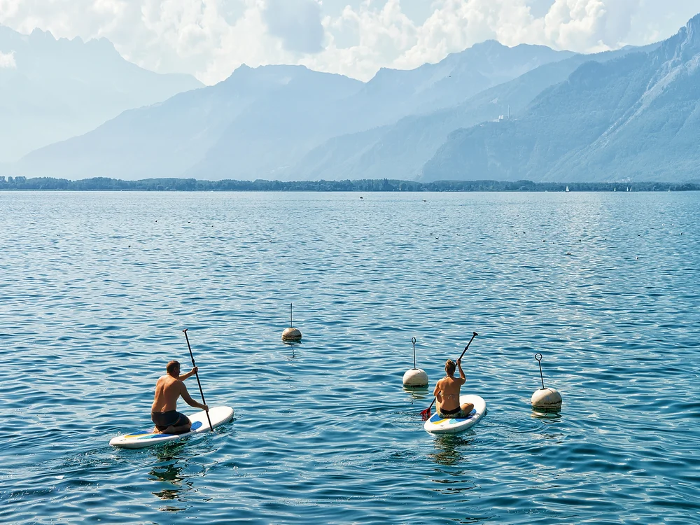 Lake Geneva Paddleboarding