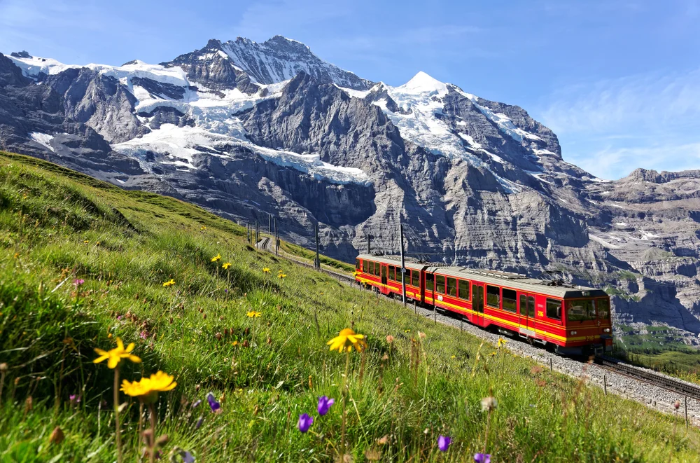 Ride the Schynige Platte Cogwheel Train