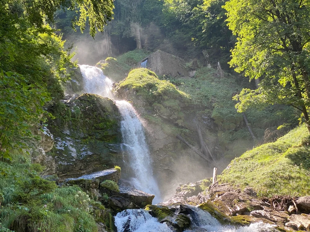 Giessbach Falls, Near Brienz