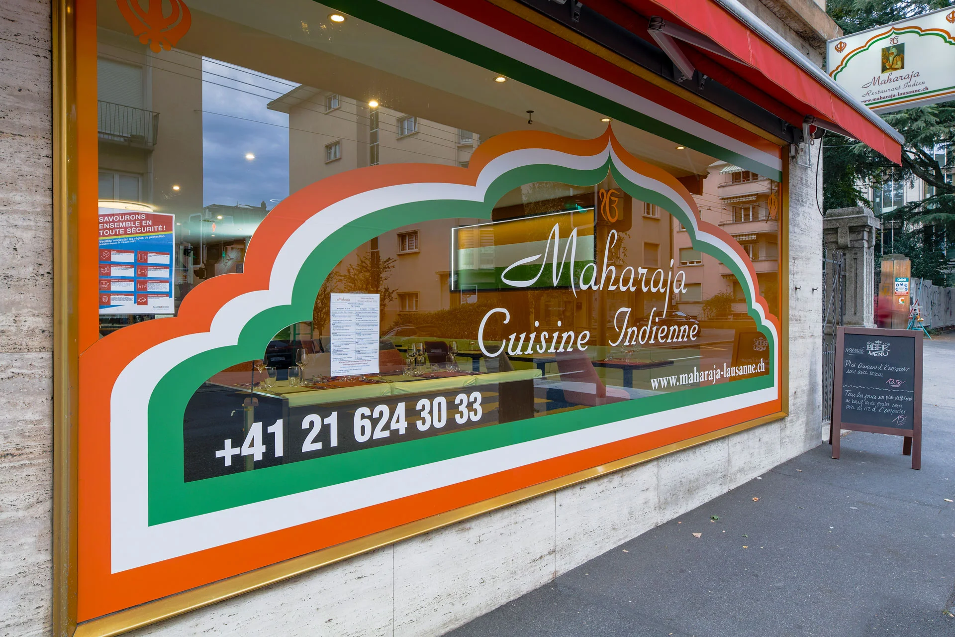 Restaurant Maharaja, Lausanne
