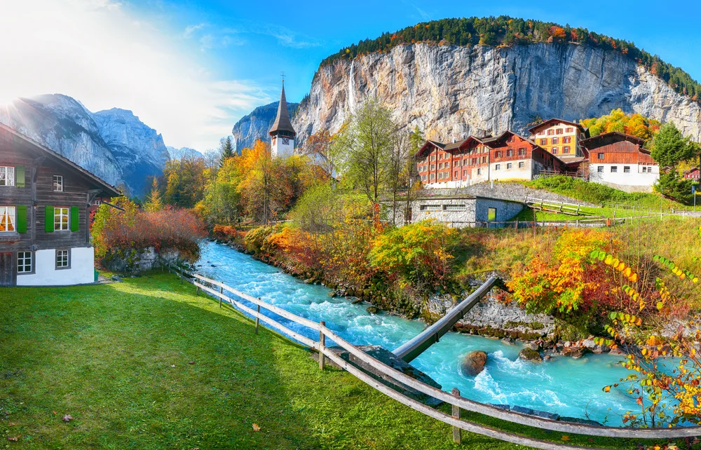 Staubbach Falls, Lauterbrunnen