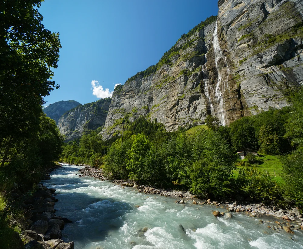 Mürrenbach Falls, Mürren