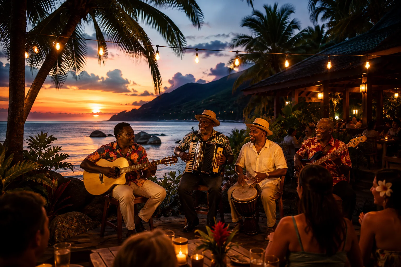 Listen to Live Creole Music