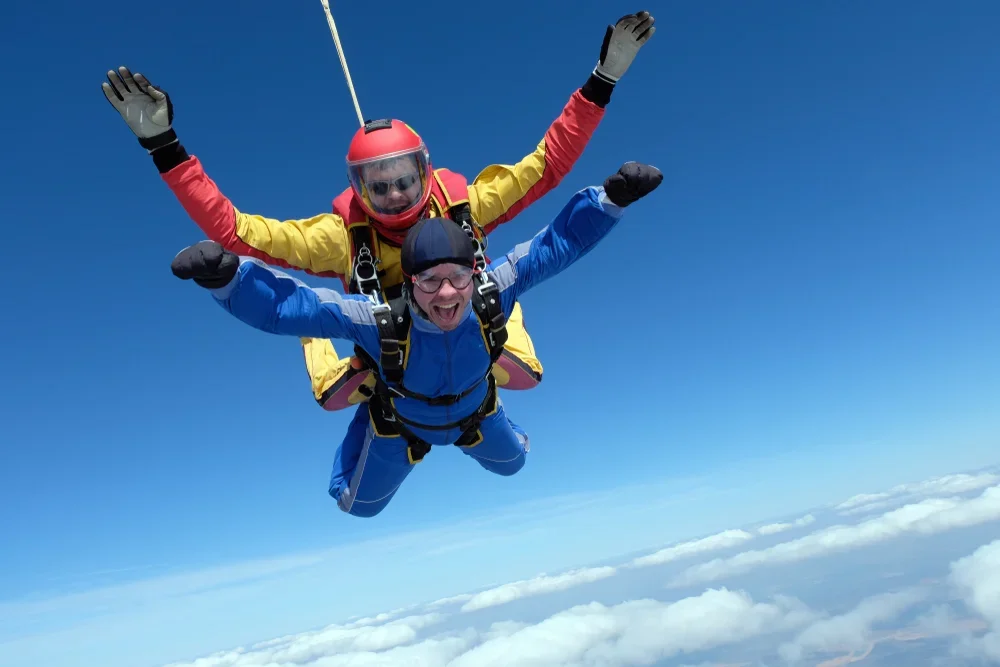 Skydiving in Interlaken