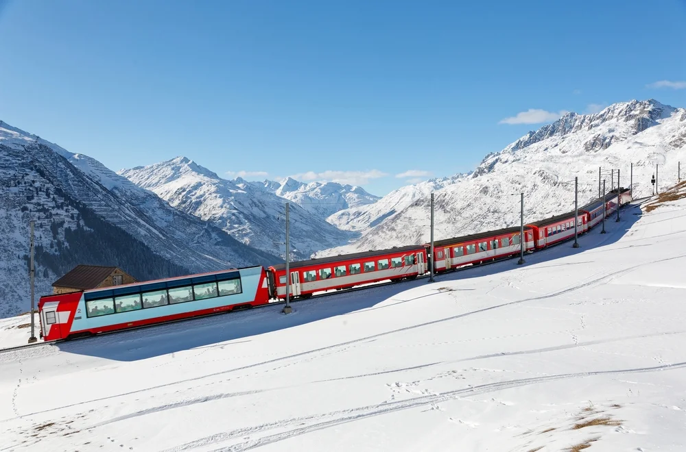 Ride the Glacier Express in Switzerland