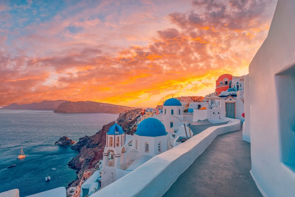  Witness Sunset at Santorini