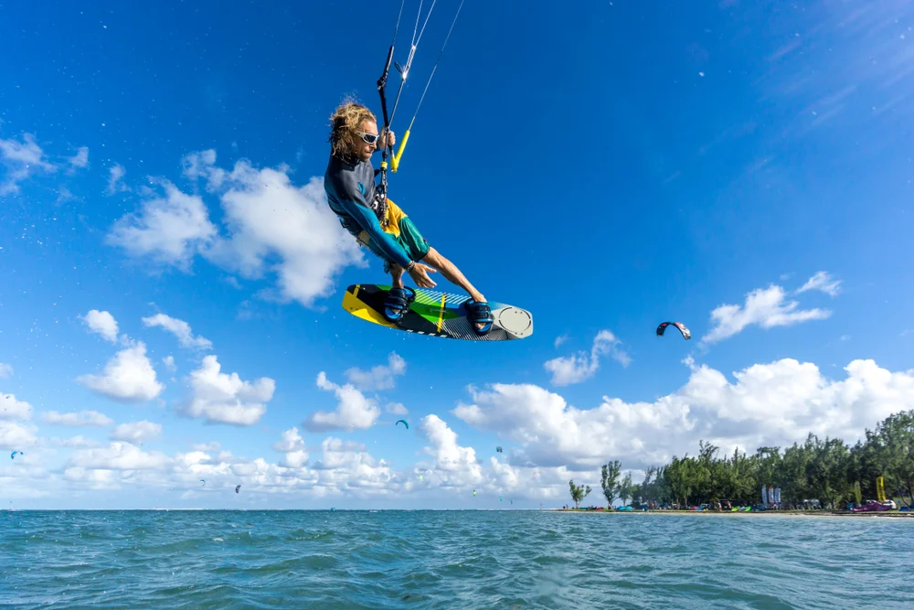 Kitesurfing in Seychelles