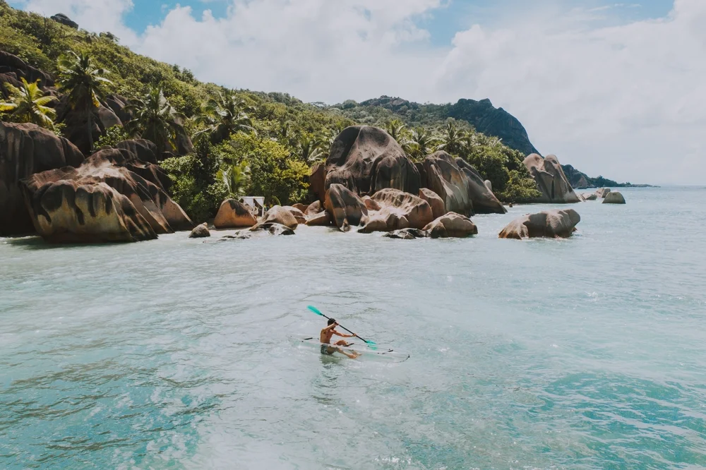  Kayaking Through Turquoise Lagoons