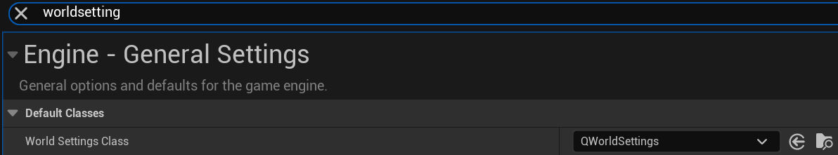 QWorldSettings class needs to be used
