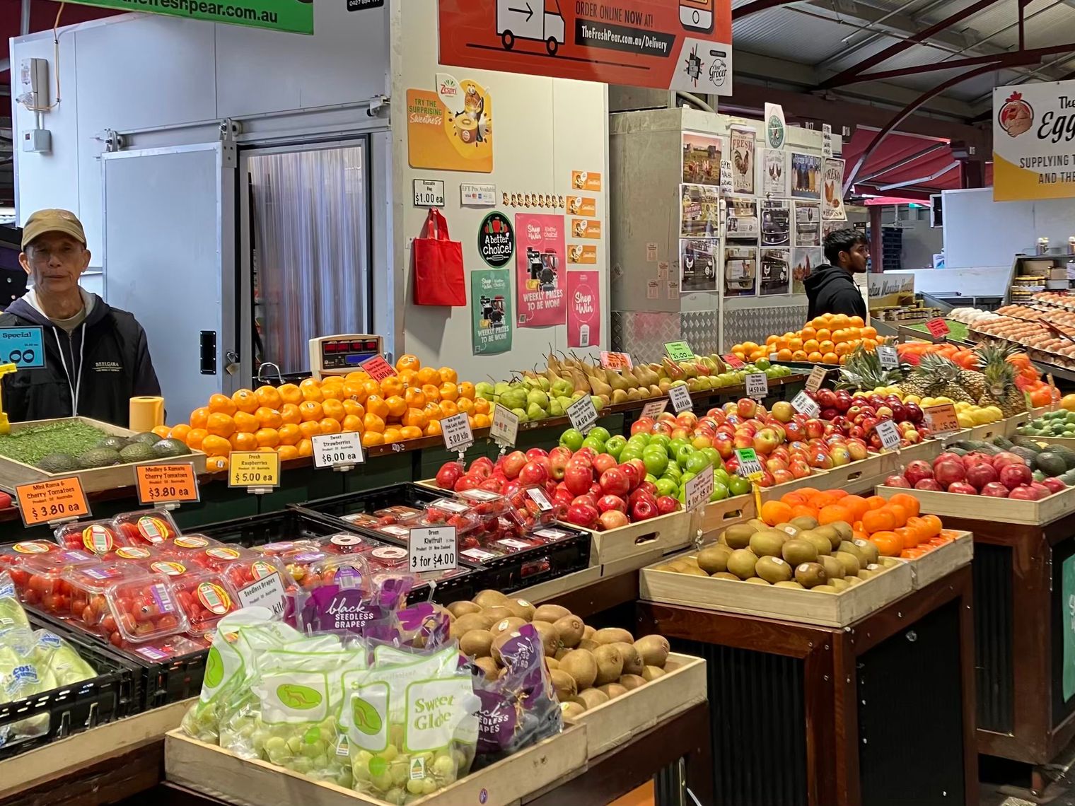 AU Melbourne Queen Victoria Markets Fruit Travel Essence