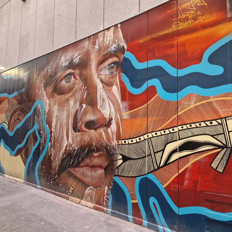 AUS VIC Melbourne Mural Hidden Secret Tours