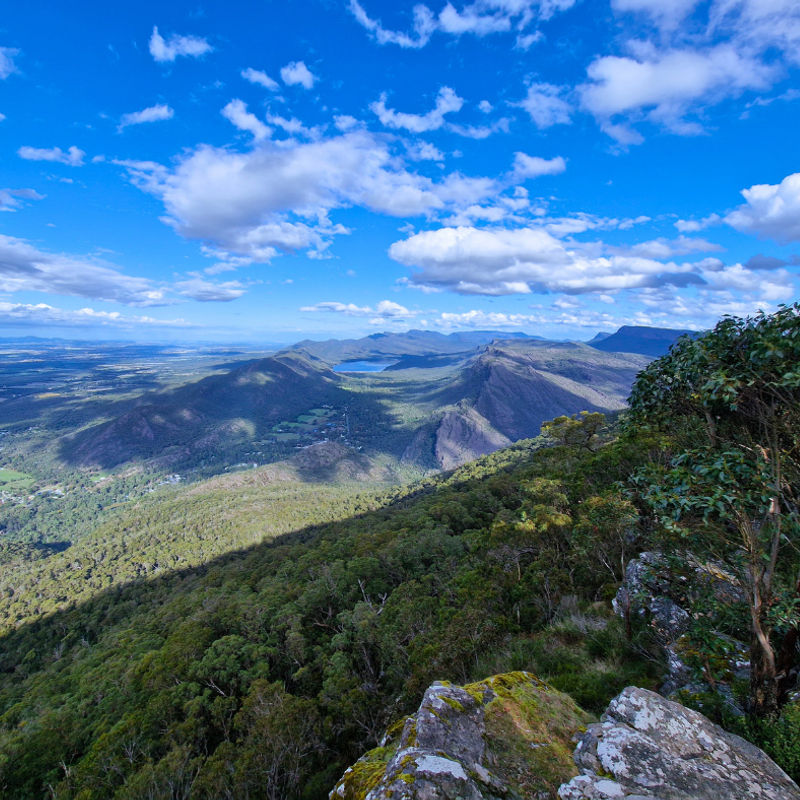 AUS VIC Grampians Pinnacle view