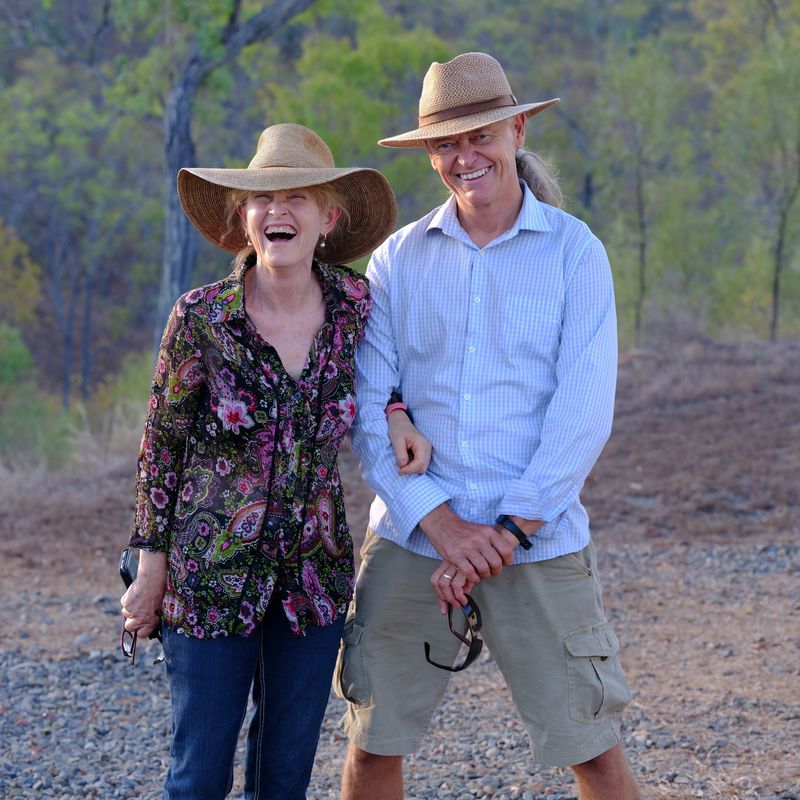 Accommodatie hosts lachen in Queensland, Australië