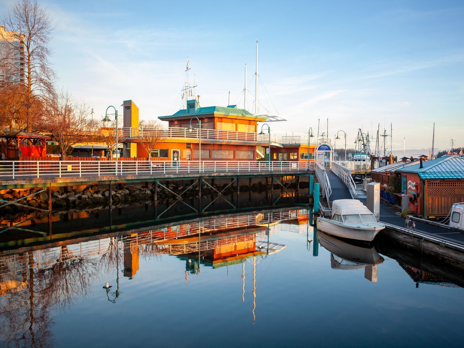 CA BC Nanaimo harbour rick hyne unsplash
