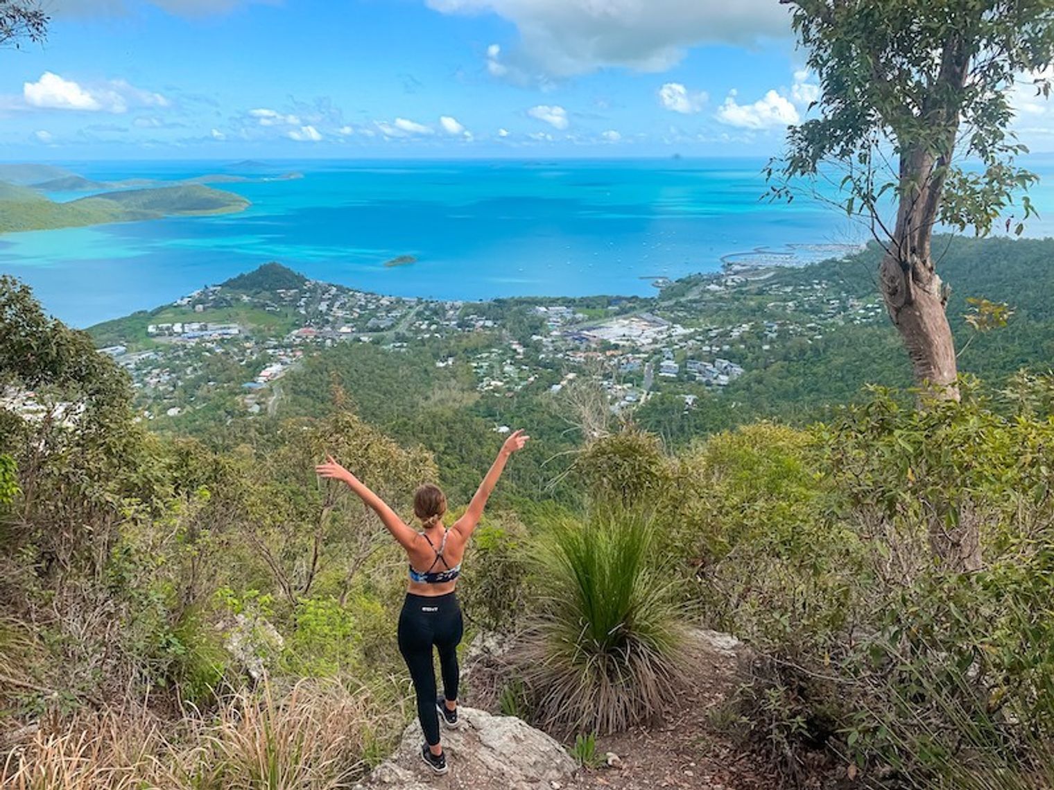 Australien Queensland Whitsundays Honeyeater Lookout