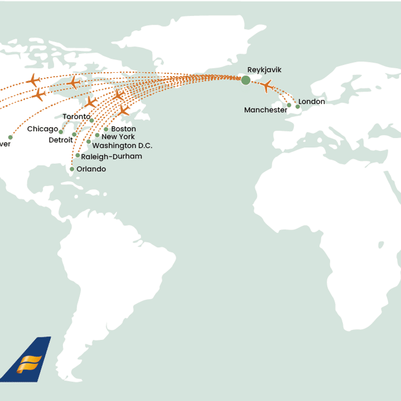 LA UK Icelandair
