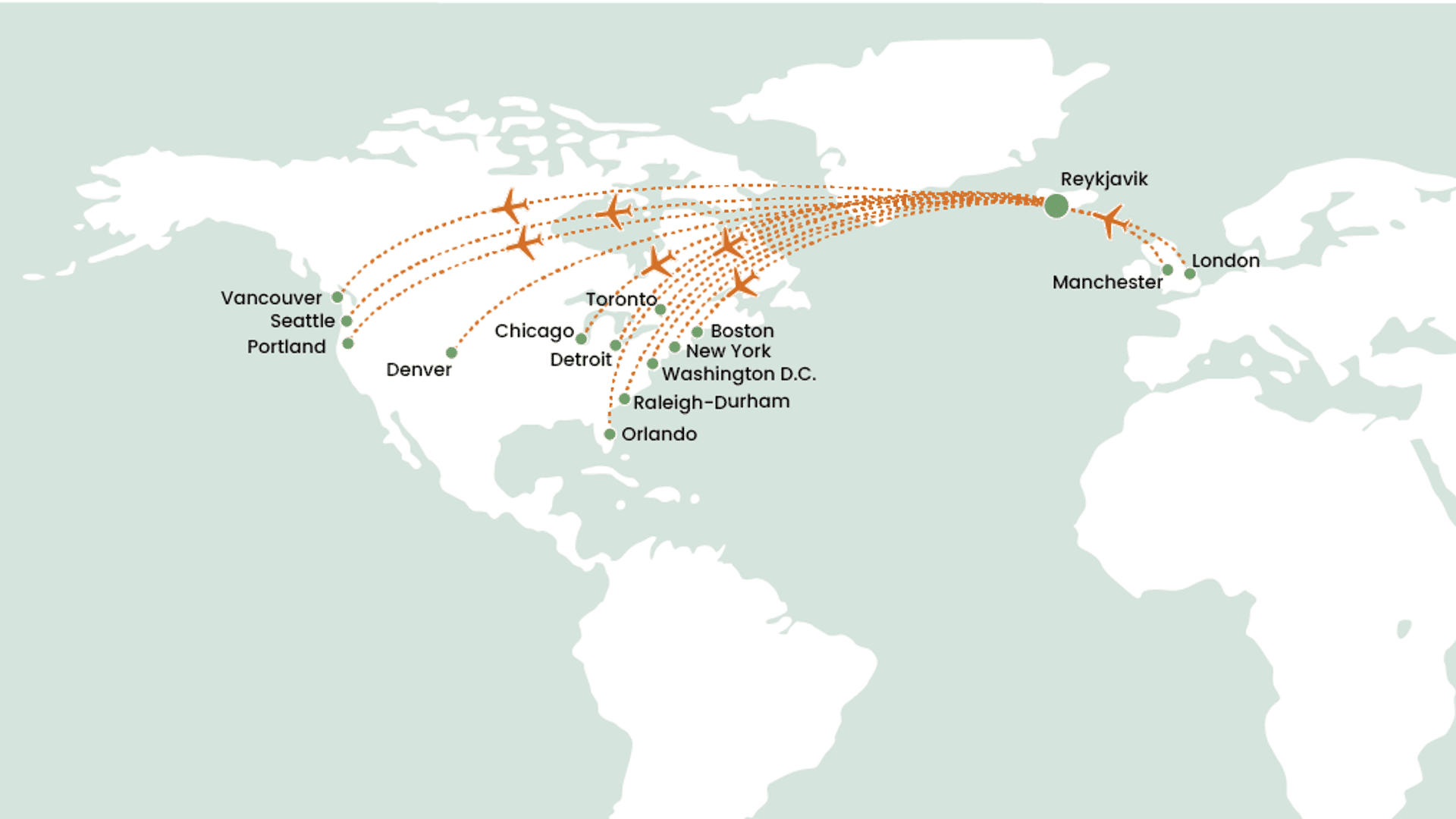 LA UK Icelandair