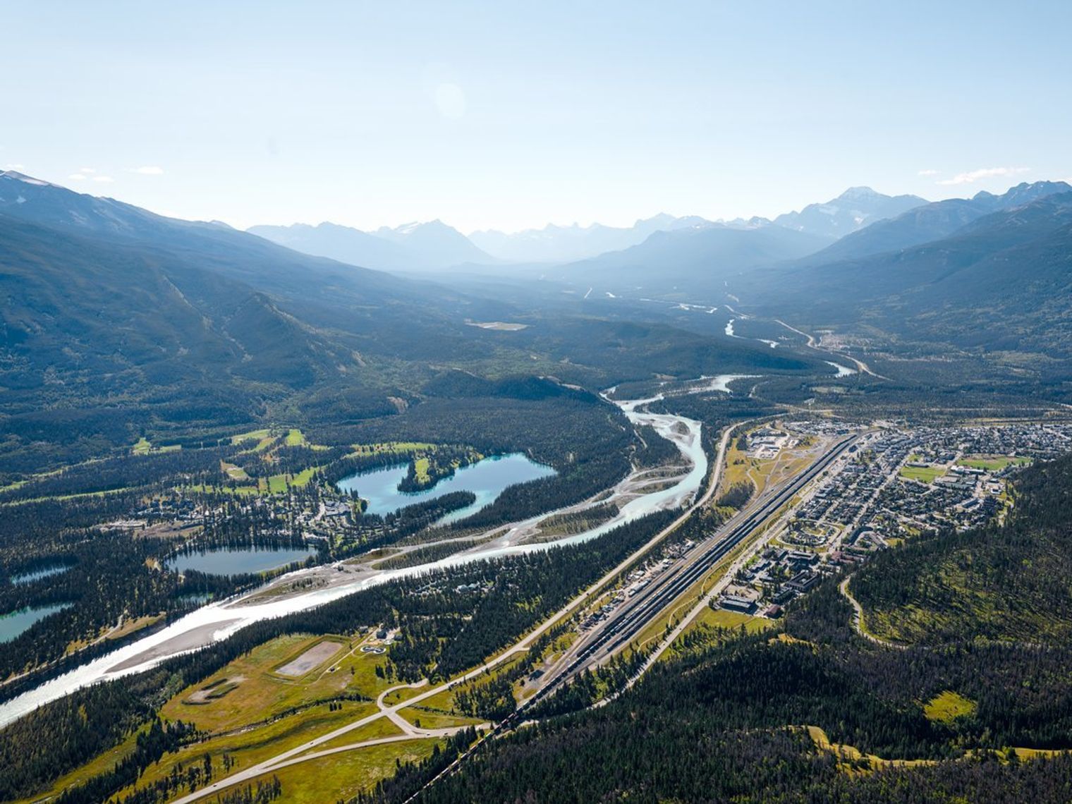 Jasper Townsite Aerial CR Celina Frisson medium