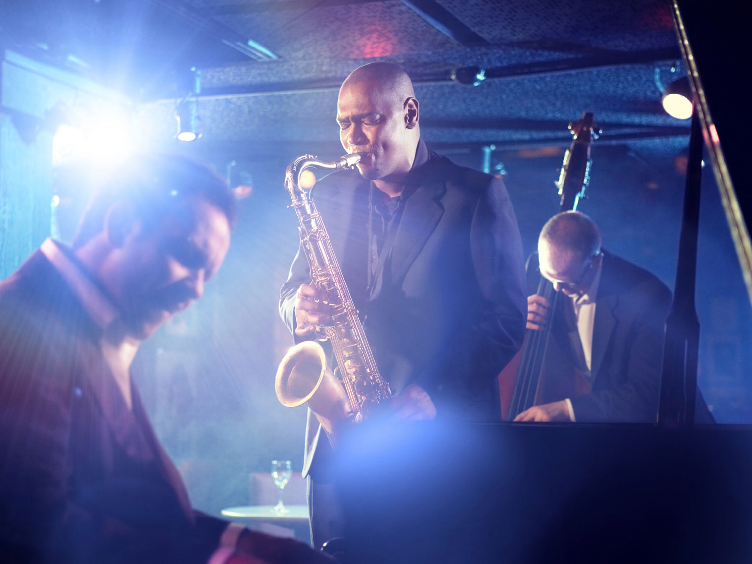 Jazz musician generic canva