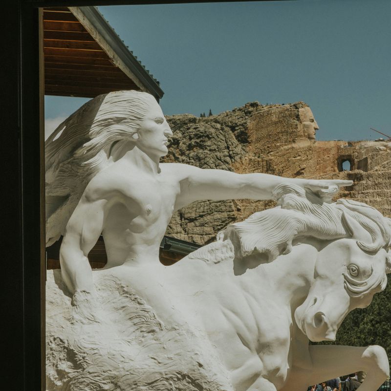 LA USA South Dakota Black Hills Crazy Horse Monument conner baker unsplash