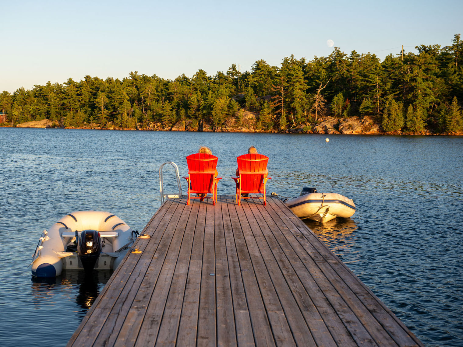 LA destination Atlantic East Canada waterfront deck