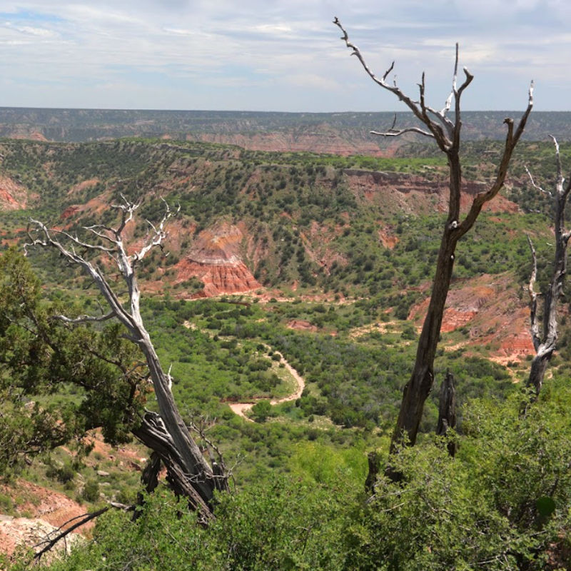 Route 66 USA Texas Palo Duro Canyon