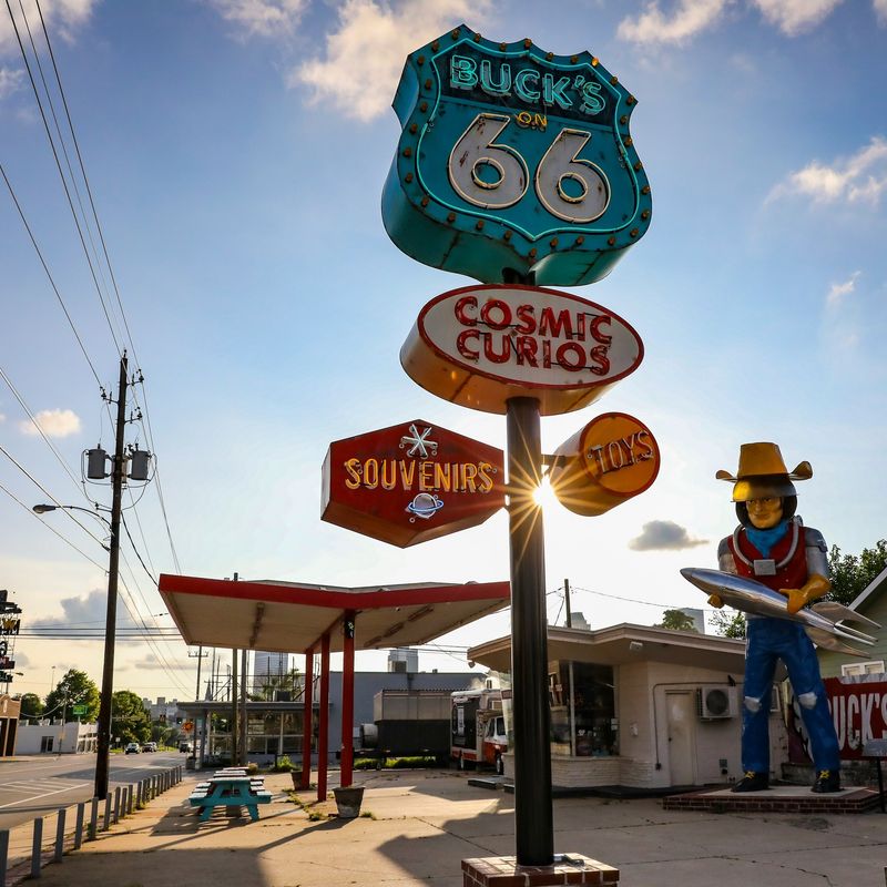 Route 66 USA Tulsa Schilder