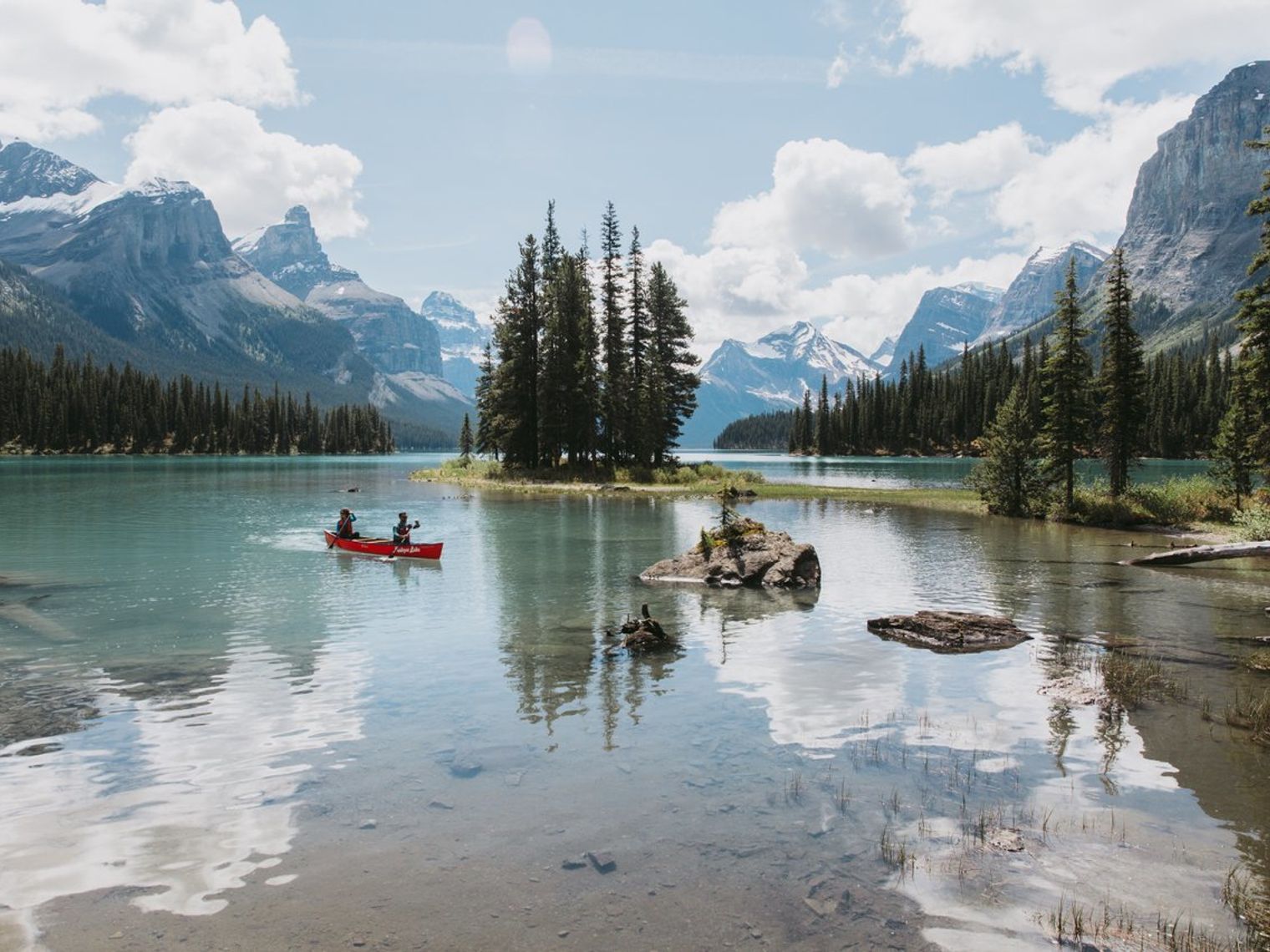 Spirit Island Maligne Lake Boat Cruise CR Mike Seehagel medium