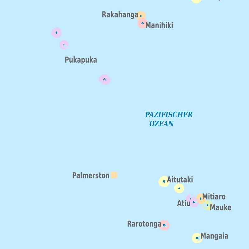 TE-Cook Islands-Karte