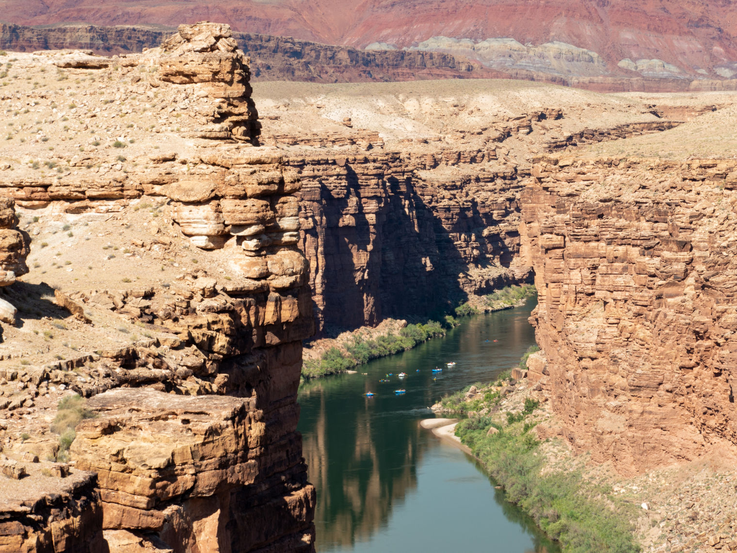 US Arizona Page Horseshoe Bend river rafting