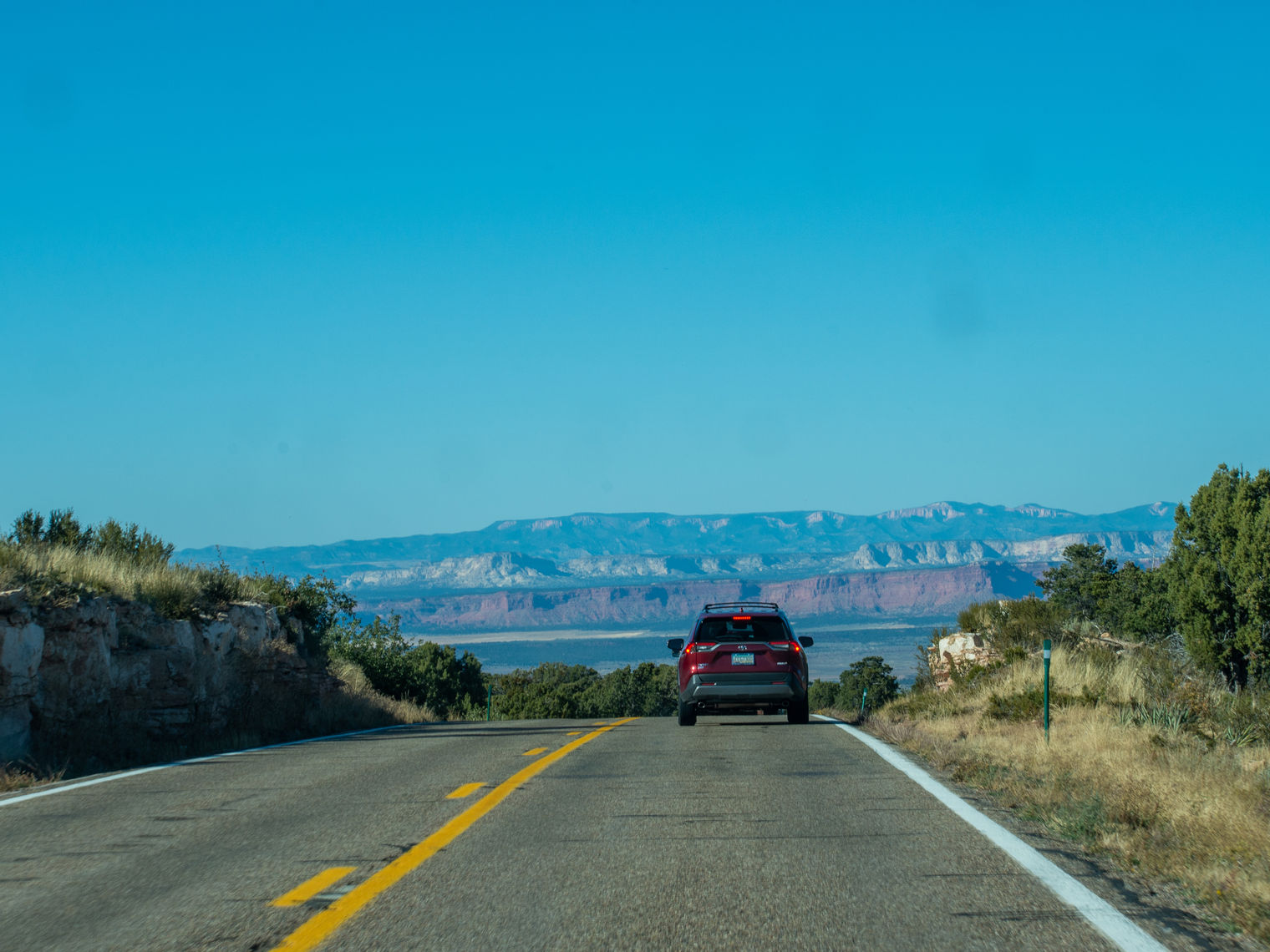 US Arizona Page Horseshoe Bend road drive