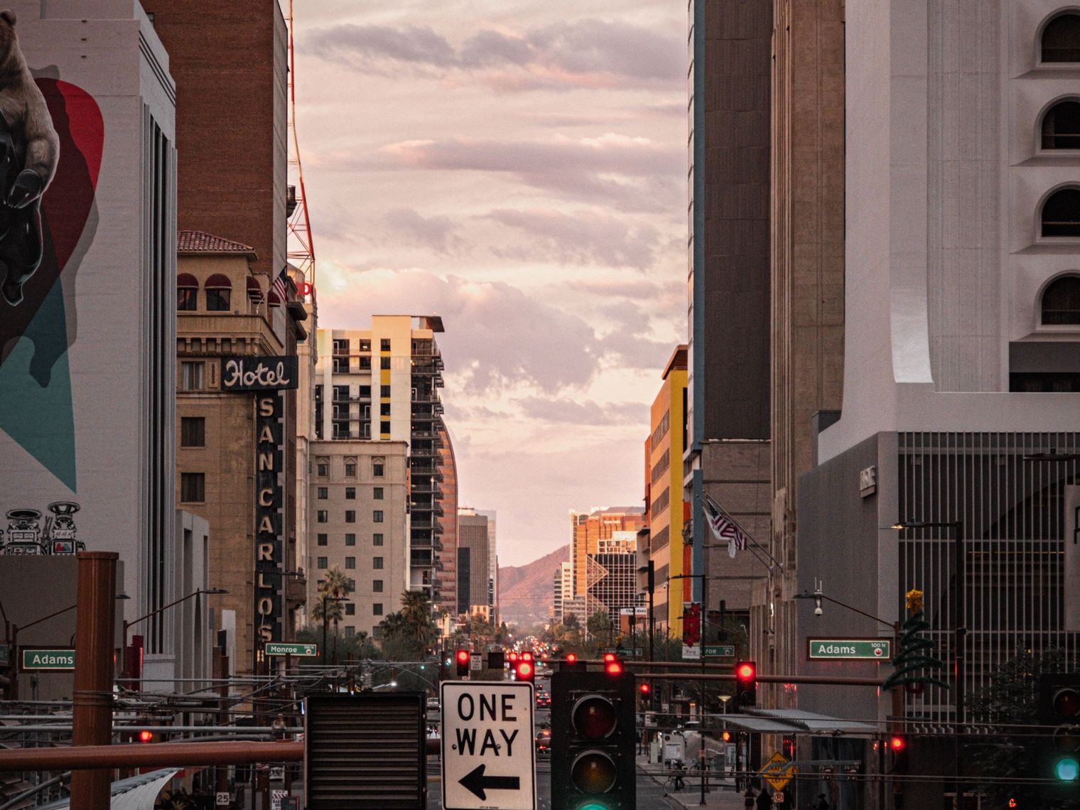 US Arizona Phoenix downtown street rylan hill unsplash