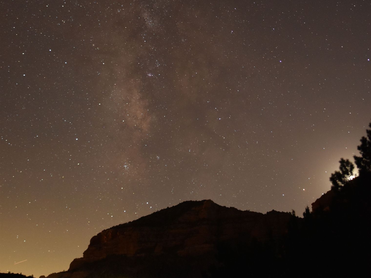 US Arizona Sedona night sky stars taylor wright unsplash