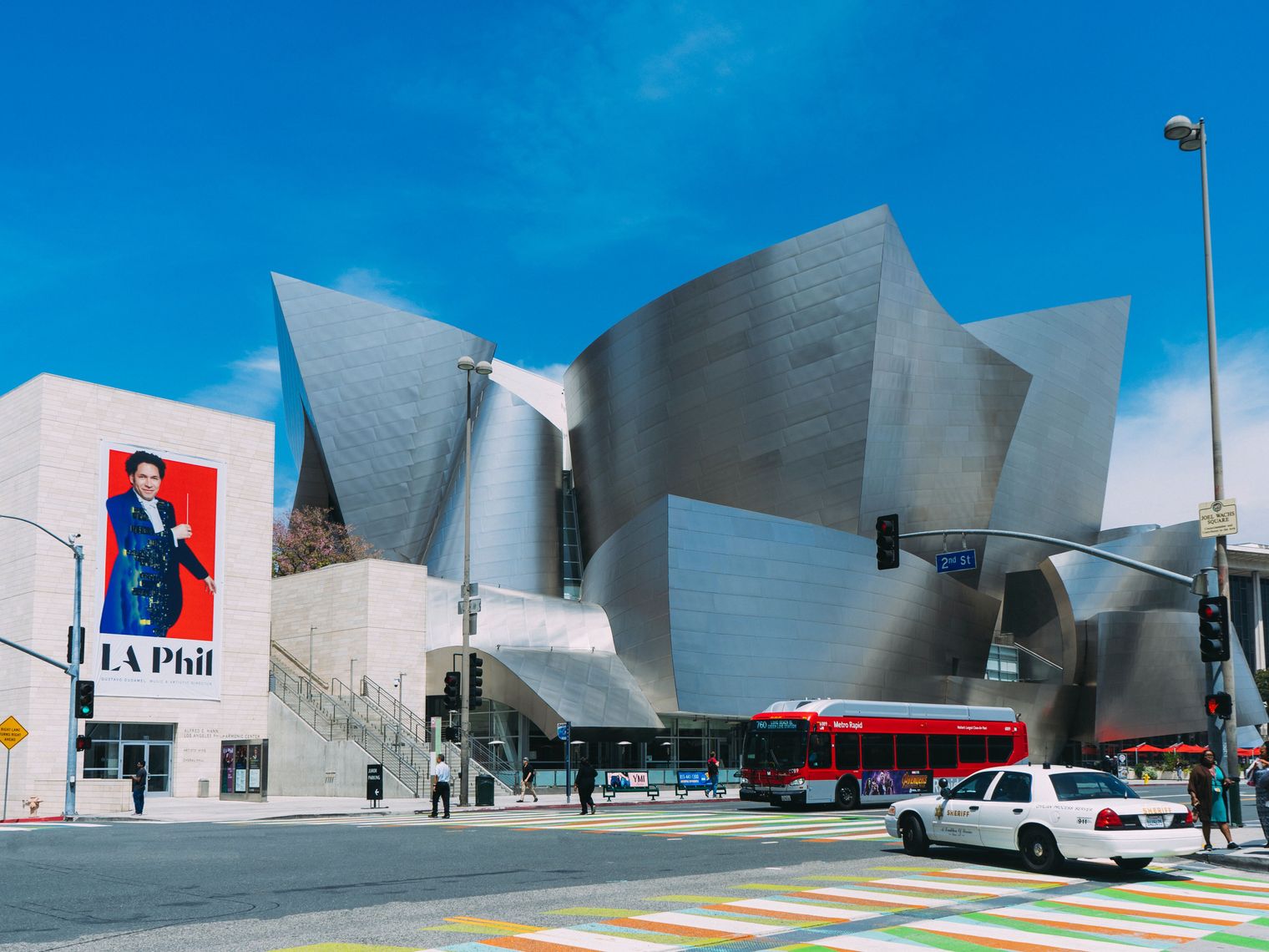 US California LA Disney Concert Hall anthony fomin unsplash
