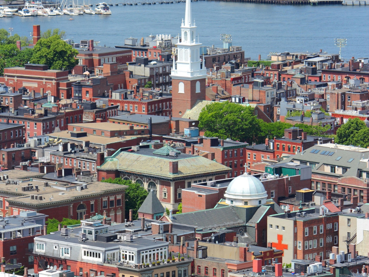 US New England Boston North End