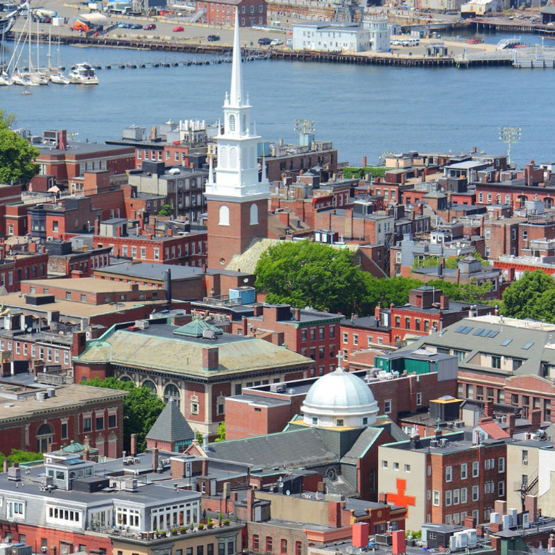 US New England Boston North End