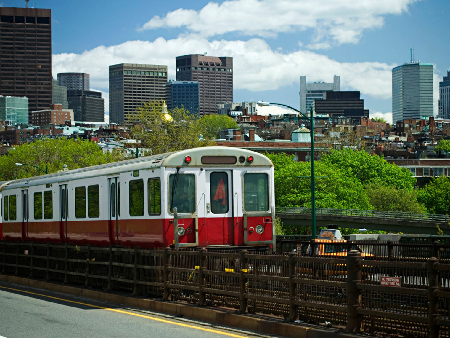 US New England Boston train