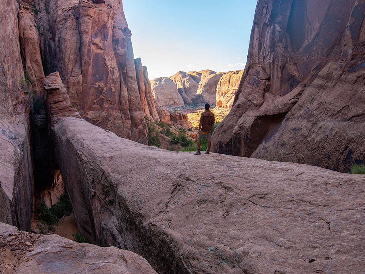 US Utah Moab canyoneering