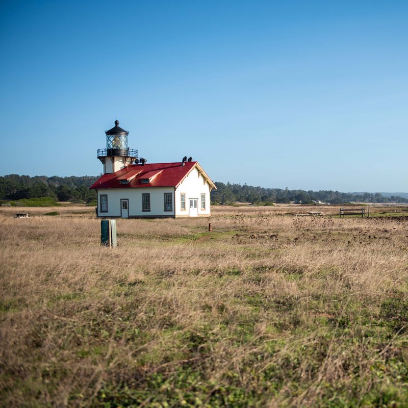 Small house on Mendicino coast, California